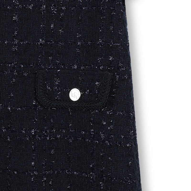 Vestido reto de manga curta MICHAEL KORS 
                        GIRL