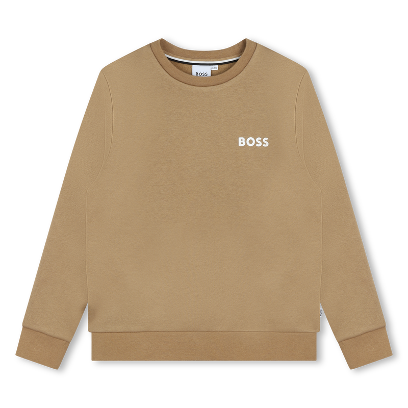 Sweatshirt em molet&atilde;o BOSS 
                        BOY
