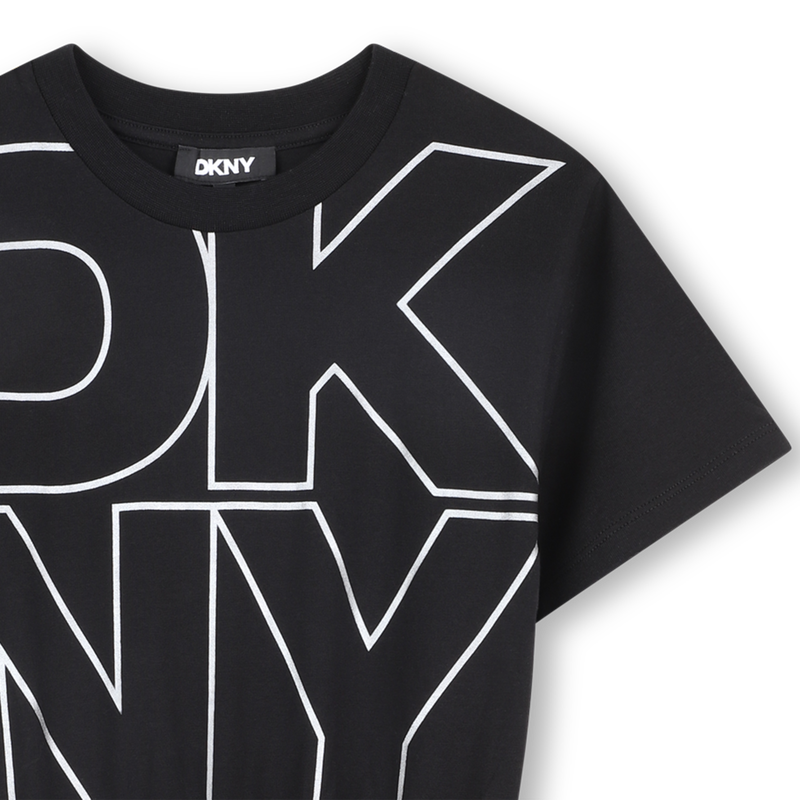 VESTIDO MANGAS COMPRIDAS DKNY 
                        GIRL