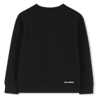 Moletom duplo jersey KARL LAGERFELD KIDS 
                    BOY