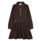 Vestido de manga comprida MICHAEL KORS 
                    GIRL