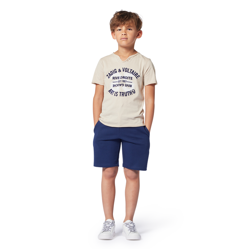 Bermudas em molet&atilde;o ZADIG & VOLTAIRE 
                        BOY