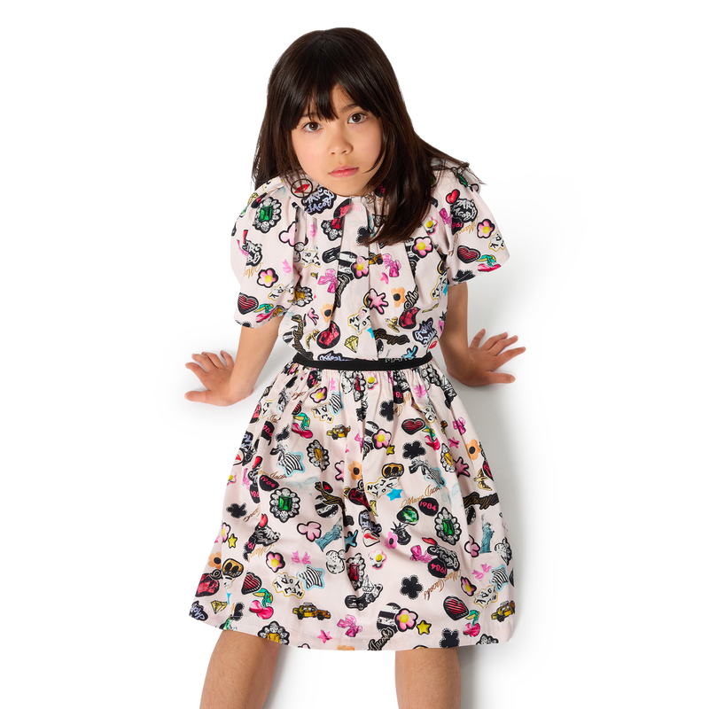 SAIA DE CETIM MARC JACOBS 
                        GIRL