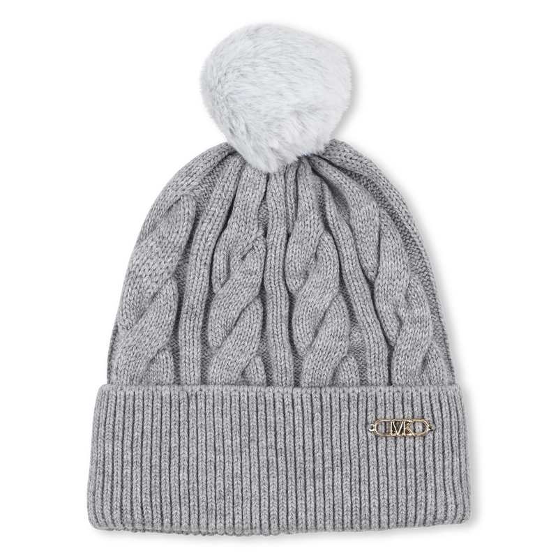 Gorro de malha tran&ccedil;ada MICHAEL KORS 
                        GIRL