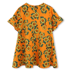 Vestido girass&oacute;is estampados KENZO KIDS 
                    GIRL