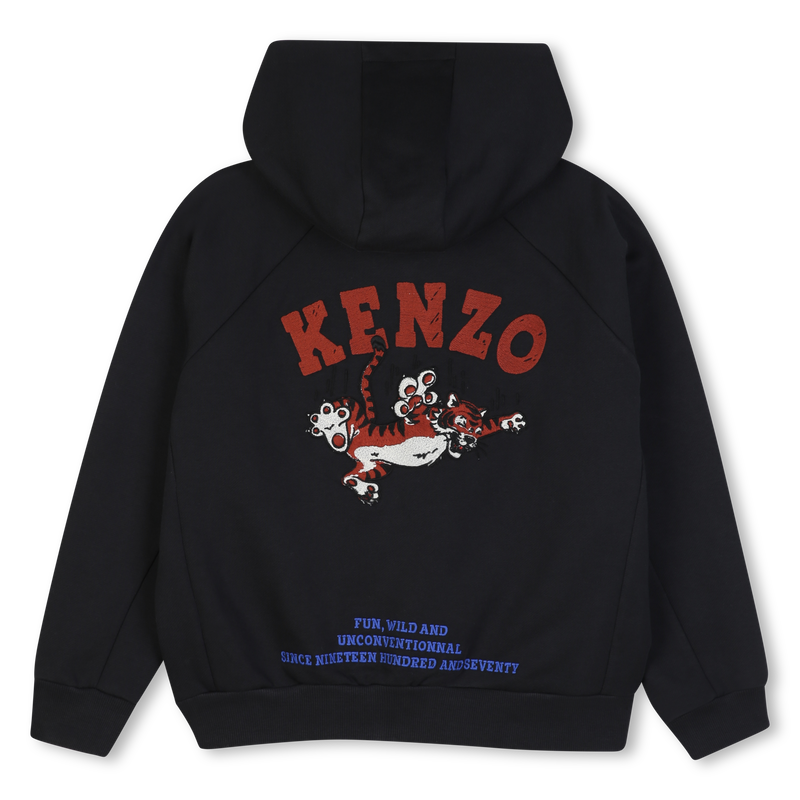 Cardigan  com capuz KENZO KIDS 
                        BOY