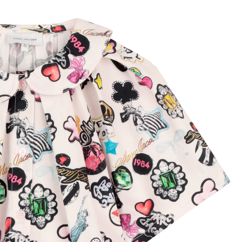 CAMISA DE GOLA PETER PAN MARC JACOBS 
                        GIRL