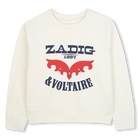 Sweatshirt estampada, CR&Uacute;, hi-res