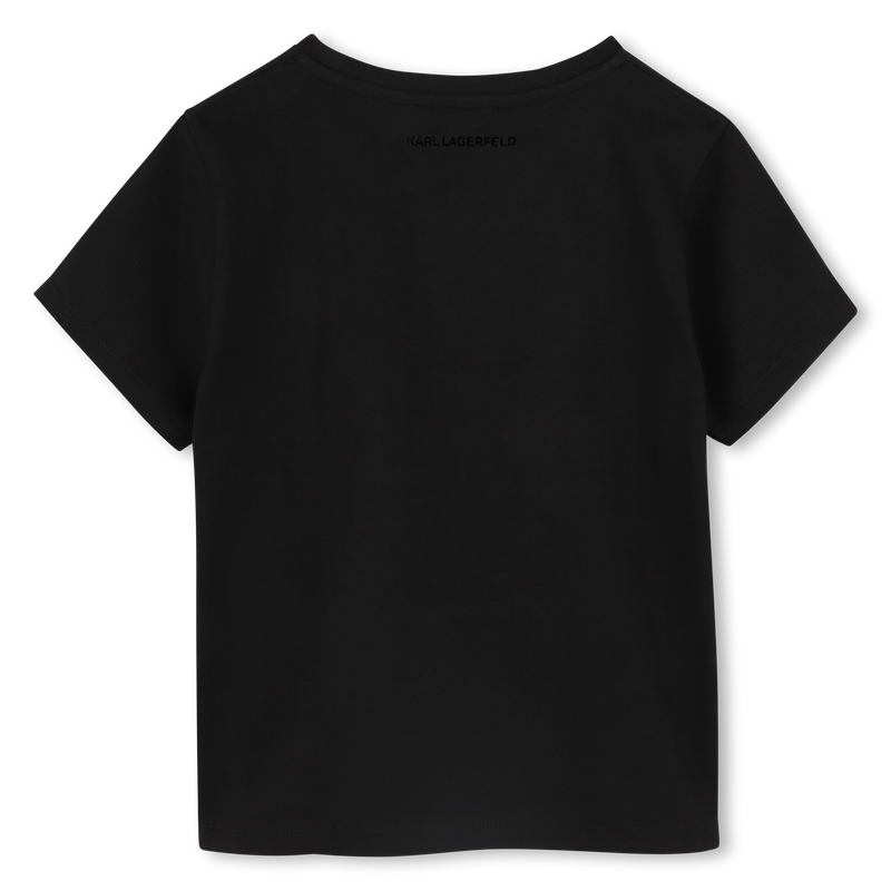 T-shirt com estampa KARL LAGERFELD KIDS 
                        GIRL