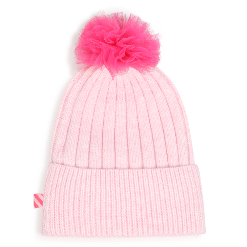 Gorro com pompom de tule BILLIEBLUSH 
                        GIRL