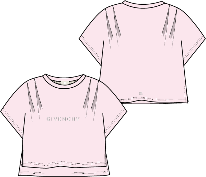 T-shirt de manga curta GIVENCHY 
                    GIRL
