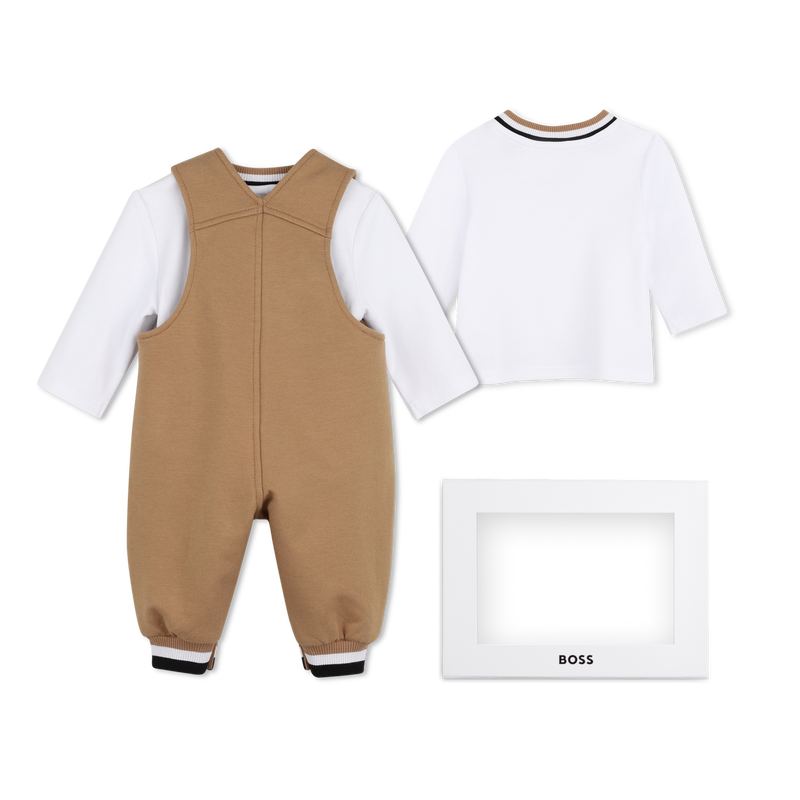 Conjunto de macac&atilde;o e camiseta BOSS 
                        BOY