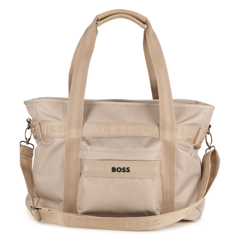 Saco muda-fraldas com fecho BOSS 
                        UNISEX