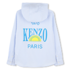 Camisa com capuz e estampados KENZO KIDS 
                    BOY