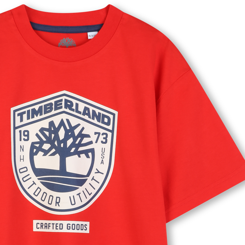 T-SHIRT DE MANGA CURTA TIMBERLAND 
                        BOY