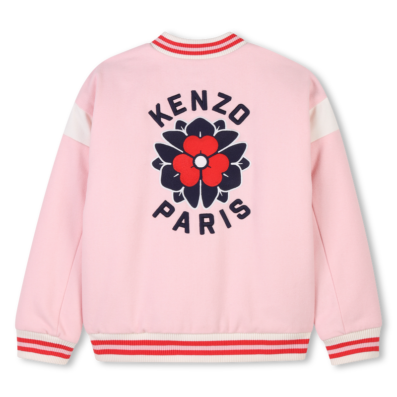 Blus&atilde;o de l&atilde; bordado KENZO KIDS 
                        GIRL