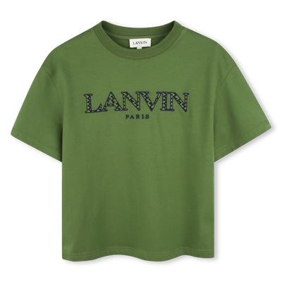 T-shirt de manga curta LANVIN BOY