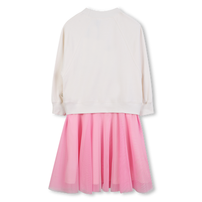 Vestido bimaterial BILLIEBLUSH GIRL