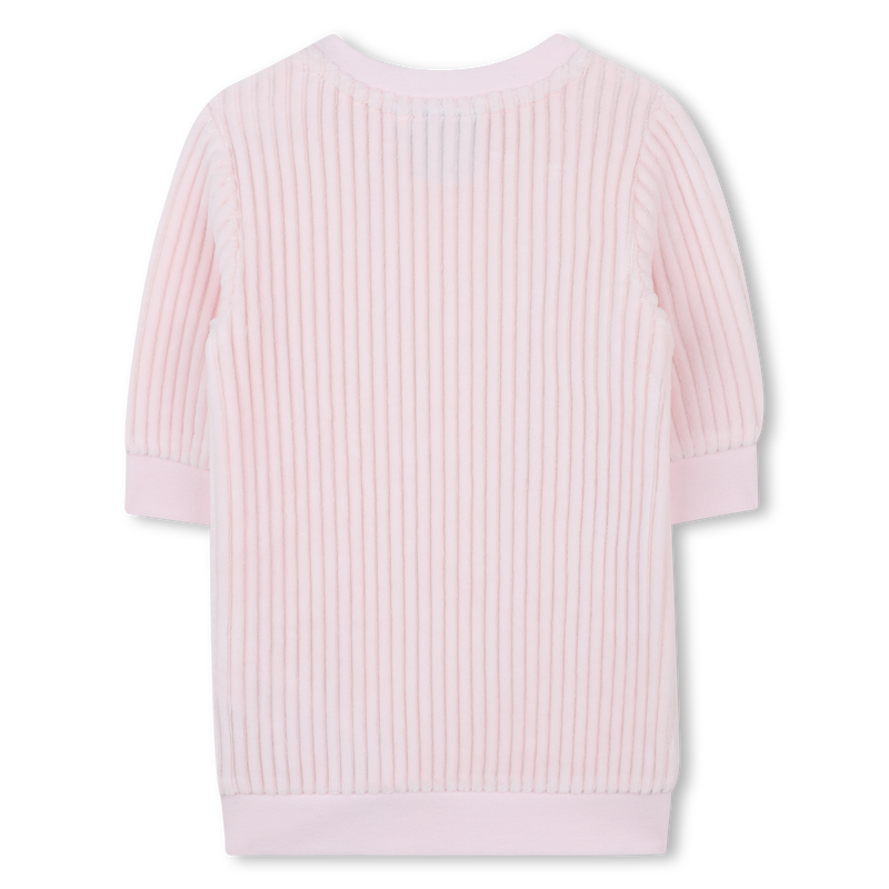 Vestido de veludo cotel&ecirc; BOSS 
                        GIRL