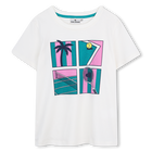 T-shirt de manga curta KIDS AROUND 
                    GIRL