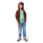 Cardigan  com capuz KIDS AROUND 
                    BOY