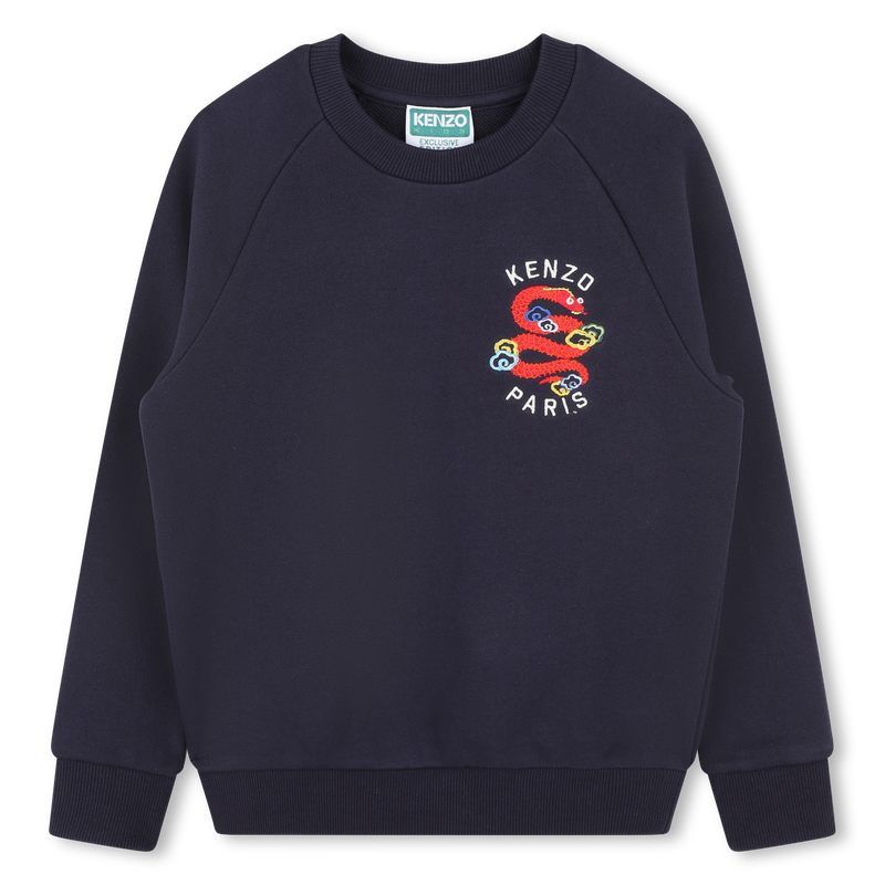 Sweatshirt em moletão KENZO KIDS 
                    UNISEX