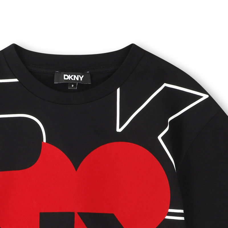 T-shirt de manga curta DKNY 
                        GIRL
