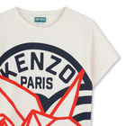 T-shirt manga curta em algod&atilde;o KENZO KIDS 
                    UNISSEX