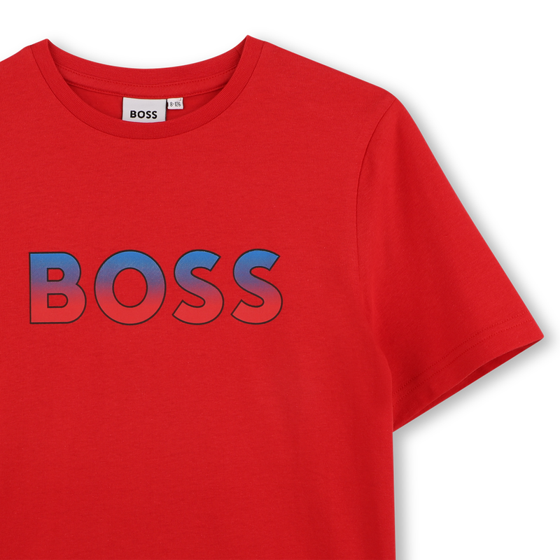 T-SHIRT MANGAS CURTAS BOSS 
                        MENINO