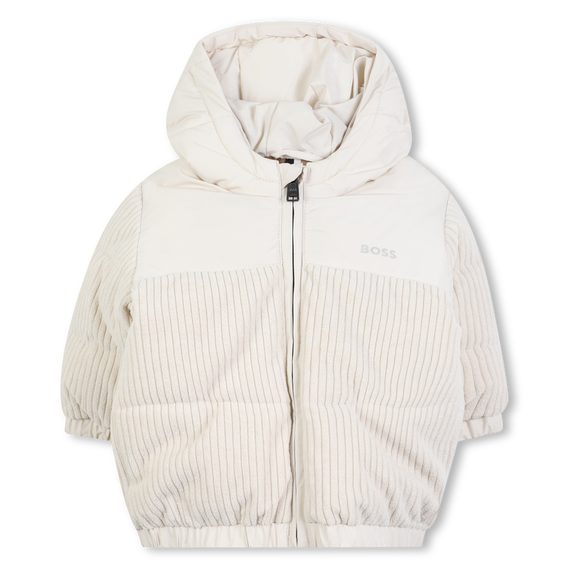 Jaqueta bimaterial BOSS 
                        BOY