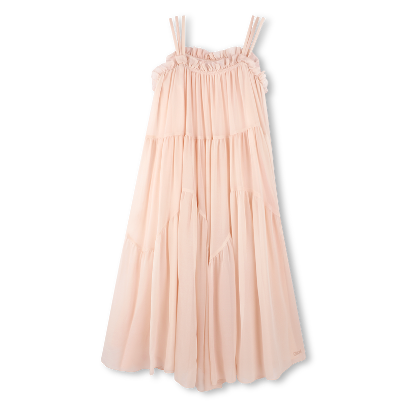 Vestido comprido com al&ccedil;as CHLOE 
                        GIRL