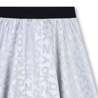 Saia de cerim&oacute;nia em jacquard DKNY 
                    GIRL