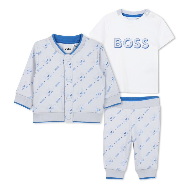 Conjunto de jogging de 3 pe&ccedil;as BOSS 
                        BOY