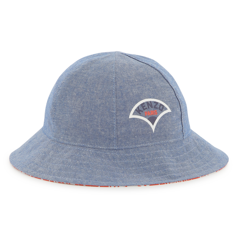 Chap&eacute;u tipo bob revers&iacute;vel KENZO KIDS 
                        UNISEX
