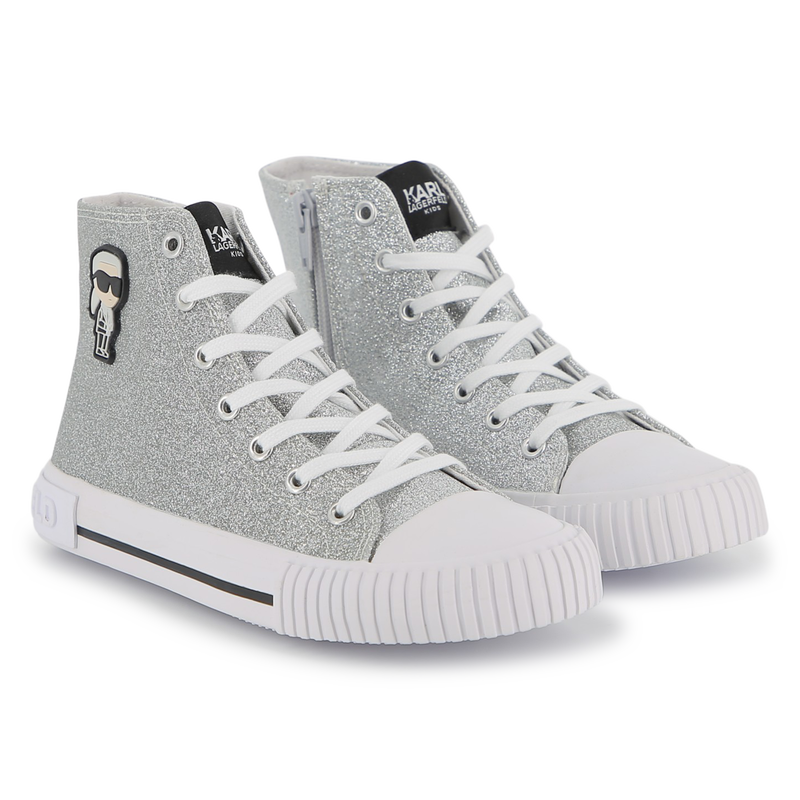 T&eacute;nis rendados KARL LAGERFELD KIDS 
                        GIRL