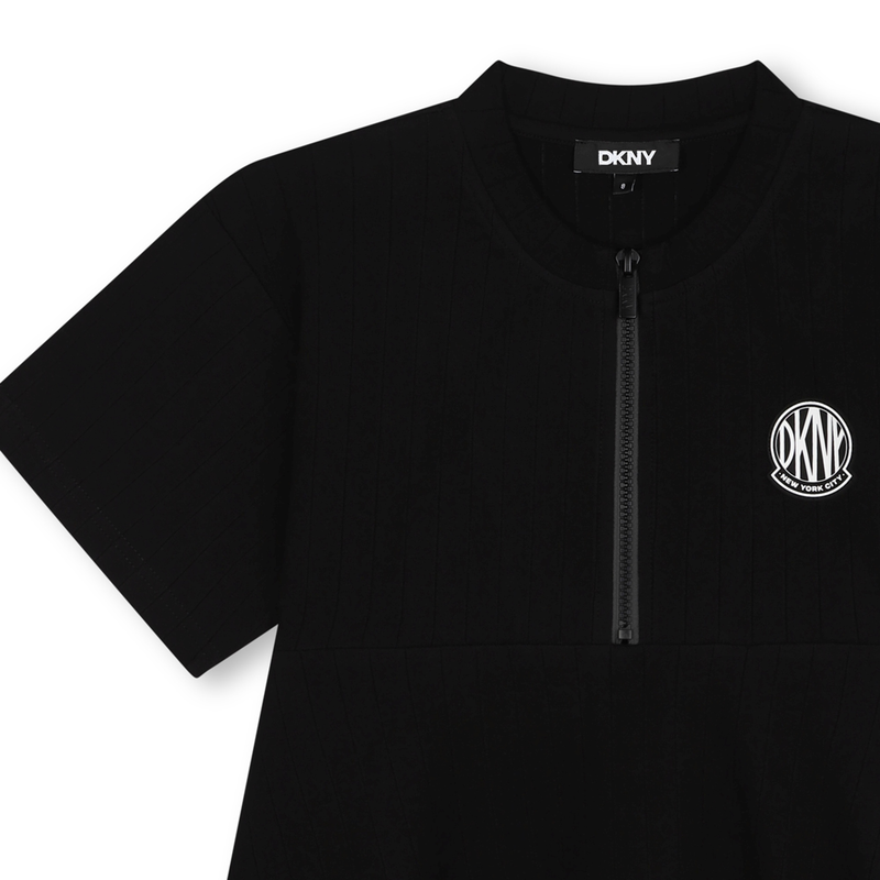 Vestido de manga curta DKNY 
                        GIRL