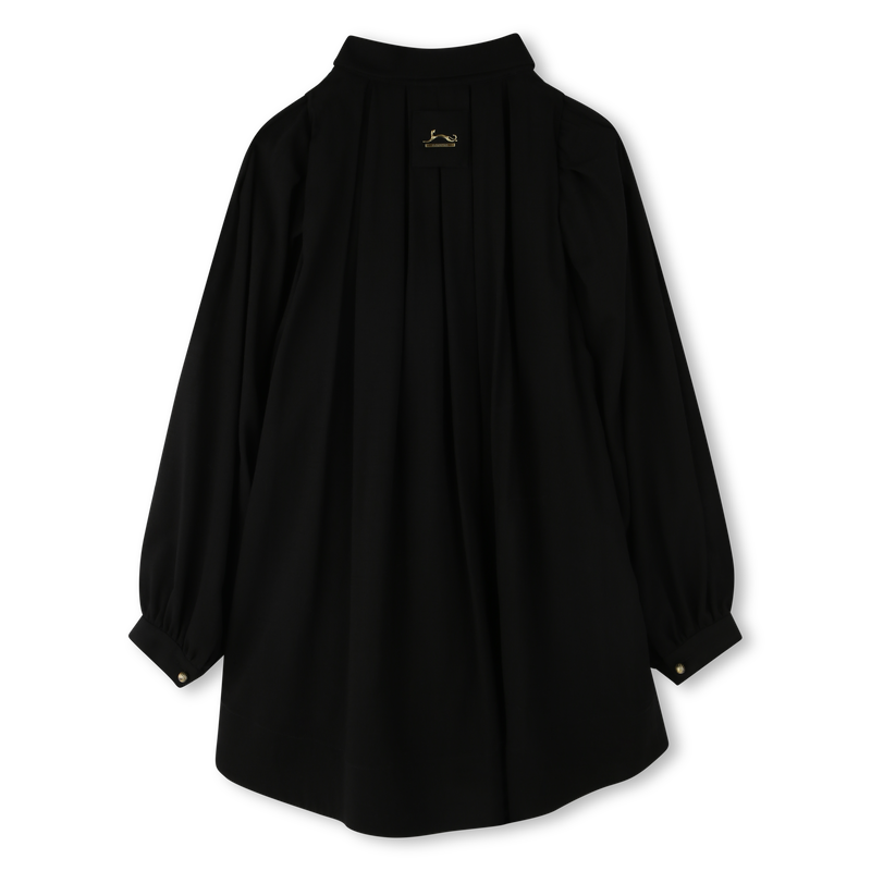 Vestido estampado bordado LANVIN 
                    GIRL