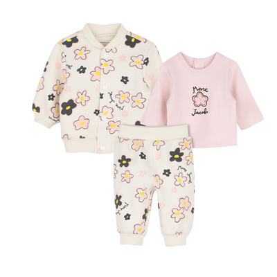 Conjunto de cal&ccedil;a, cardig&atilde; e camiseta MARC JACOBS UNISSEXO