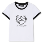 T-shirt de manga curta, BRANCO, hi-res
