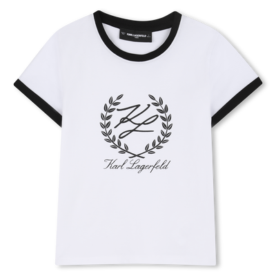T-SHIRT DE MANGA CURTA KARL LAGERFELD KIDS GIRL