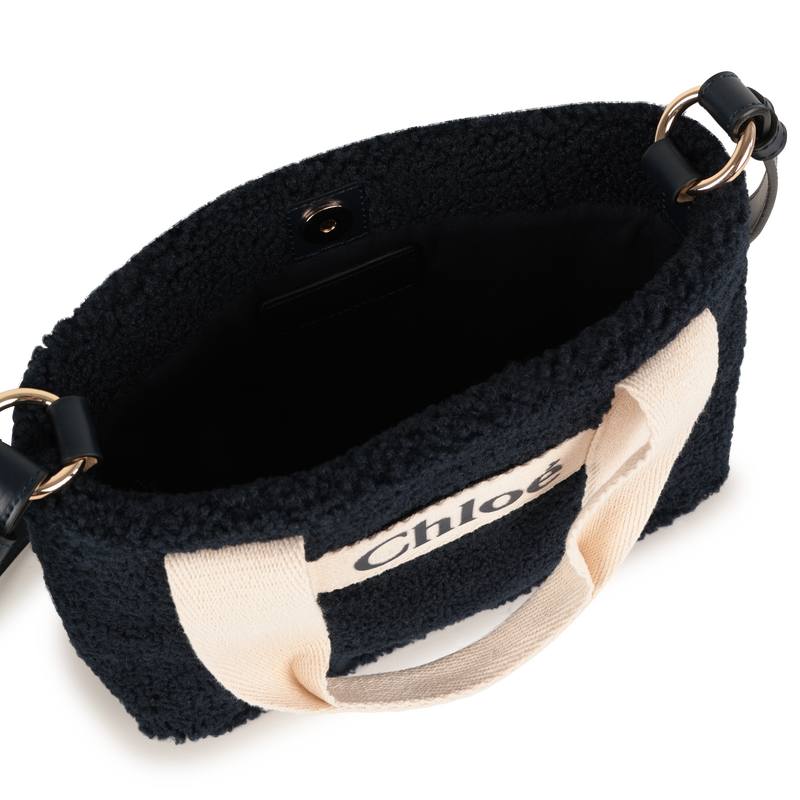 Sacola em lã de pele de carneiro CHLOE 
                        GIRL