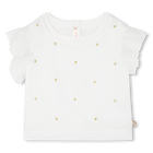 Blusa com tule e lantejoulas BILLIEBLUSH 
                    GIRL