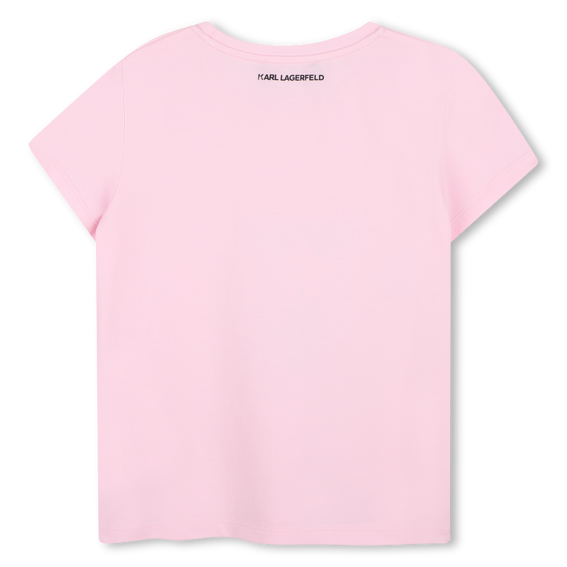T-SHIRT ILUSTRA&Ccedil;&Atilde;O CHOUPETTE KARL LAGERFELD KIDS 
                        GIRL