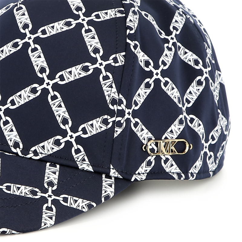 Satin-look patterned cap MICHAEL KORS 
                    GIRL