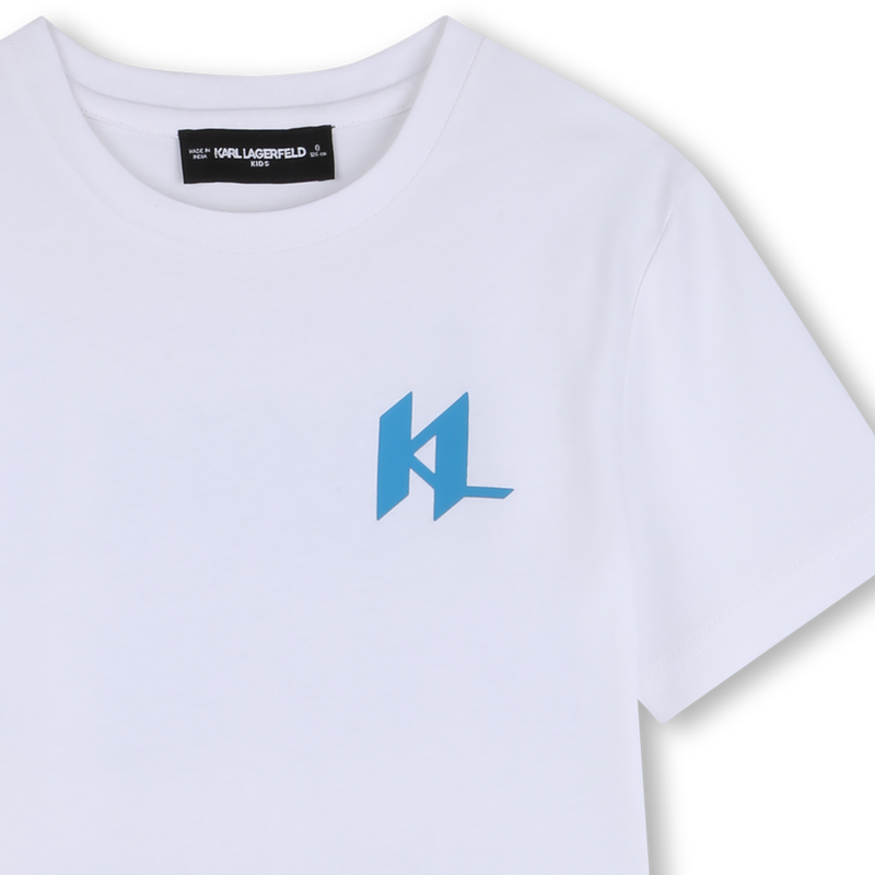 T-SHIRT DE MANGA CURTA KARL LAGERFELD KIDS 
                        BOY