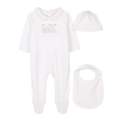 Pijama, gorro e babete algod&atilde;o MICHAEL KORS UNISEX