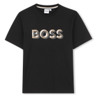 T-shirt de manga curta, PRETO, hi-res