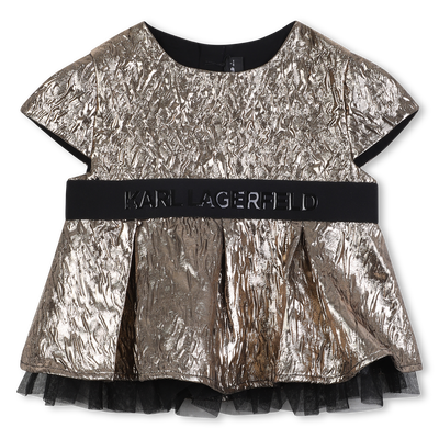Top de manga curta KARL LAGERFELD KIDS GIRL