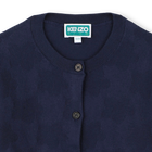 Cardig&atilde; liso com bot&otilde;es KENZO KIDS 
                    MENINA