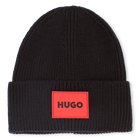 Gorro de camada dupla, PRETO, hi-res